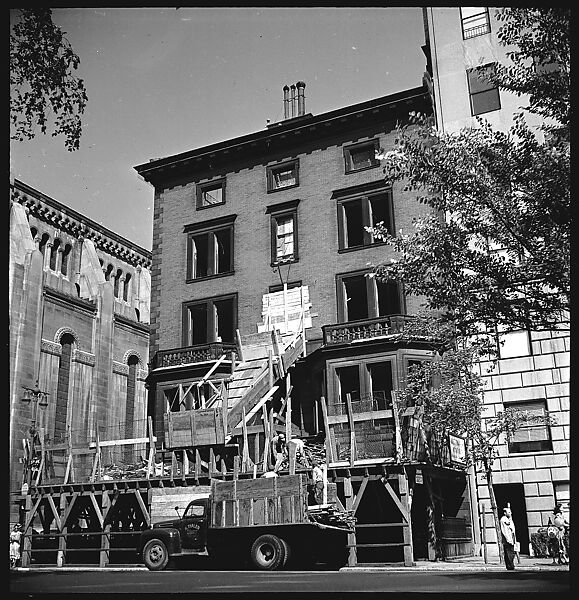 [12 Views of a New York City Building, Commissioned by Fortune Magazine for "The Wreckers", Published May 1951], Walker Evans (American, St. Louis, Missouri 1903–1975 New Haven, Connecticut), Film negative