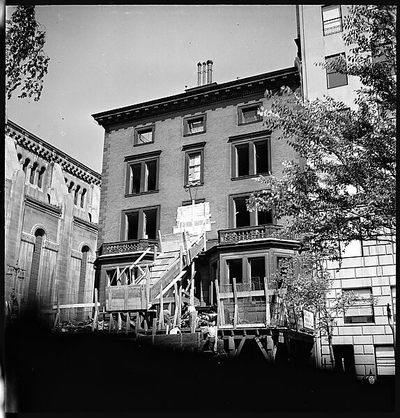[12 Views of a New York City Building, Commissioned by Fortune Magazine for "The Wreckers", Published May 1951], Walker Evans (American, St. Louis, Missouri 1903–1975 New Haven, Connecticut), Film negative