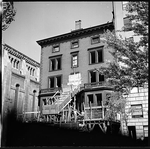 [12 Views of a New York City Building, Commissioned by Fortune Magazine for "The Wreckers", Published May 1951], Walker Evans (American, St. Louis, Missouri 1903–1975 New Haven, Connecticut), Film negative