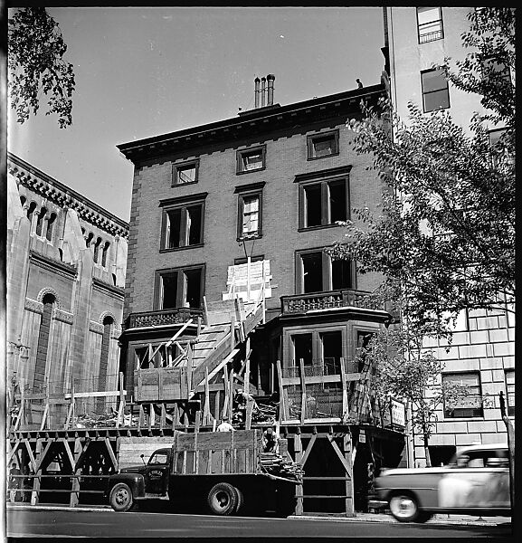 [12 Views of a New York City Building, Commissioned by Fortune Magazine for "The Wreckers", Published May 1951], Walker Evans (American, St. Louis, Missouri 1903–1975 New Haven, Connecticut), Film negative