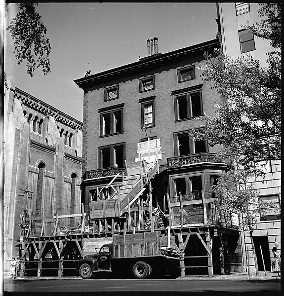 [12 Views of a New York City Building, Commissioned by Fortune Magazine for "The Wreckers", Published May 1951], Walker Evans (American, St. Louis, Missouri 1903–1975 New Haven, Connecticut), Film negative