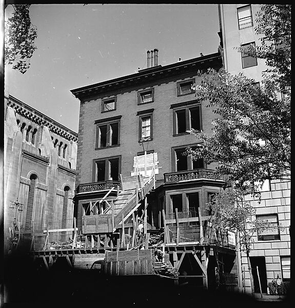 [12 Views of a New York City Building, Commissioned by Fortune Magazine for "The Wreckers", Published May 1951], Walker Evans (American, St. Louis, Missouri 1903–1975 New Haven, Connecticut), Film negative