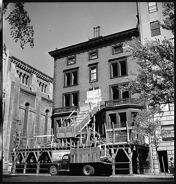 [12 Views of a New York City Building, Commissioned by Fortune Magazine for "The Wreckers", Published May 1951], Walker Evans (American, St. Louis, Missouri 1903–1975 New Haven, Connecticut), Film negative