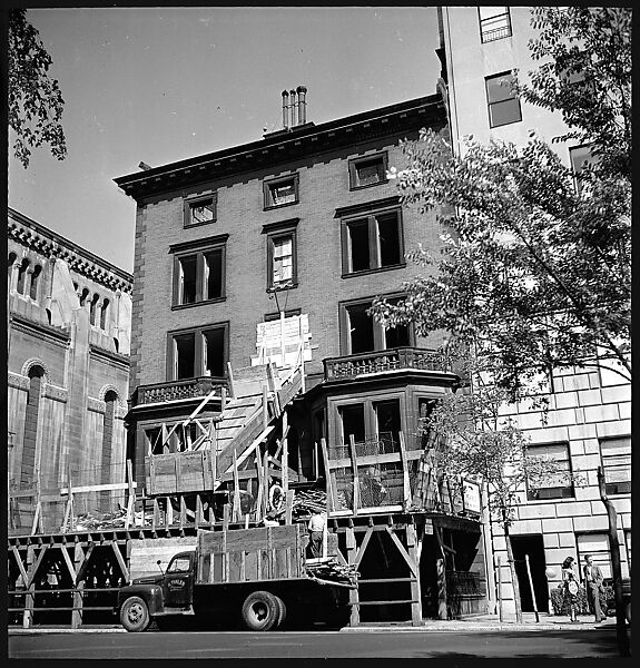 [12 Views of a New York City Building, Commissioned by Fortune Magazine for "The Wreckers", Published May 1951], Walker Evans (American, St. Louis, Missouri 1903–1975 New Haven, Connecticut), Film negative