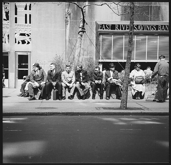[36 Studies of Men's Fashion on New York City Streets, Made for Unpublished Fortune Portfolio "The Clothes"], Walker Evans (American, St. Louis, Missouri 1903–1975 New Haven, Connecticut), Film negative