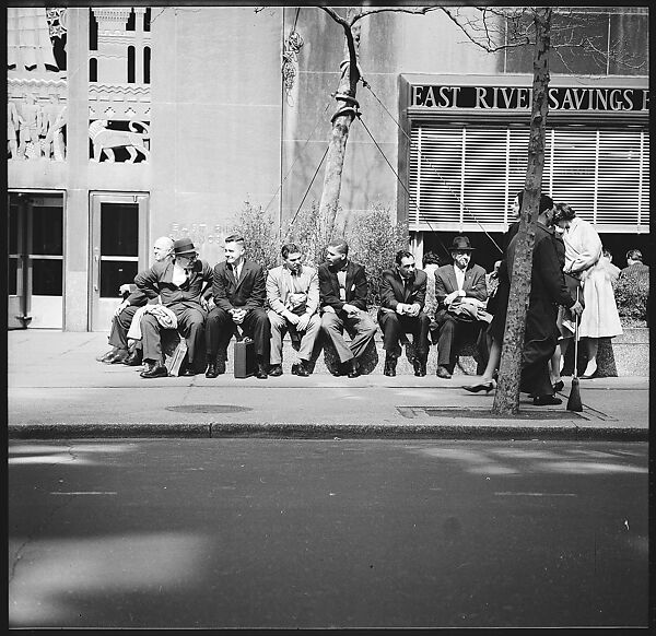 [36 Studies of Men's Fashion on New York City Streets, Made for Unpublished Fortune Portfolio "The Clothes"], Walker Evans (American, St. Louis, Missouri 1903–1975 New Haven, Connecticut), Film negative