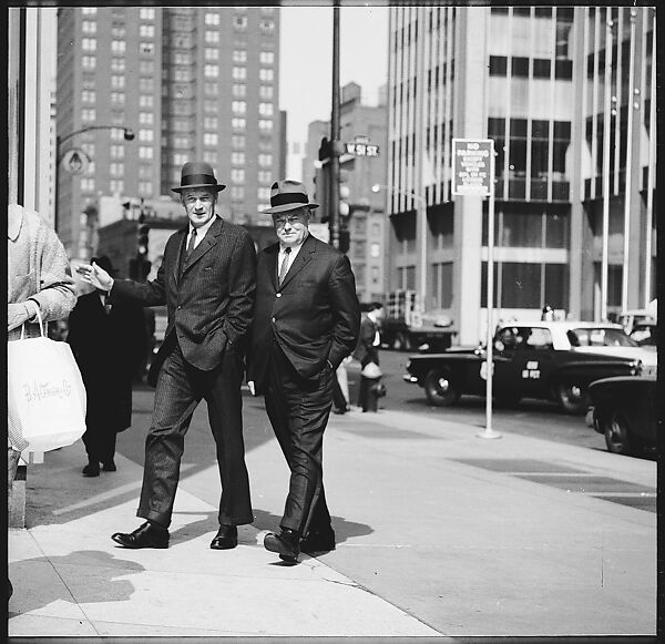 [36 Studies of Men's Fashion on New York City Streets, Made for Unpublished Fortune Portfolio "The Clothes"], Walker Evans (American, St. Louis, Missouri 1903–1975 New Haven, Connecticut), Film negative