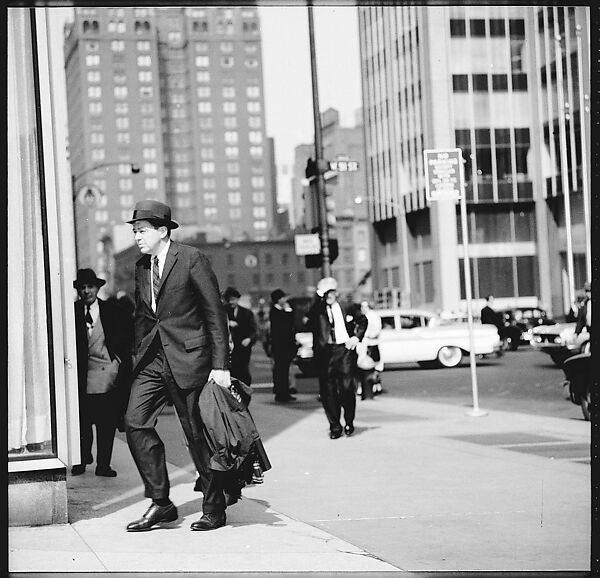 [36 Studies of Men's Fashion on New York City Streets, Made for Unpublished Fortune Portfolio "The Clothes"], Walker Evans (American, St. Louis, Missouri 1903–1975 New Haven, Connecticut), Film negative