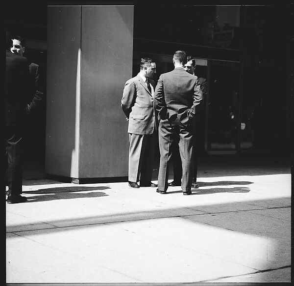 [36 Studies of Men's Fashion on New York City Streets, Made for Unpublished Fortune Portfolio "The Clothes"], Walker Evans (American, St. Louis, Missouri 1903–1975 New Haven, Connecticut), Film negative