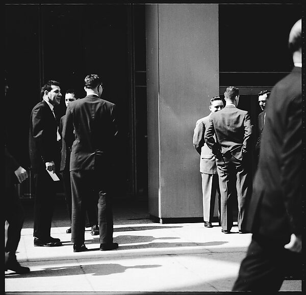 [36 Studies of Men's Fashion on New York City Streets, Made for Unpublished Fortune Portfolio "The Clothes"], Walker Evans (American, St. Louis, Missouri 1903–1975 New Haven, Connecticut), Film negative