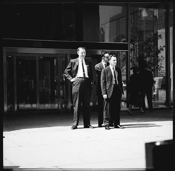 [36 Studies of Men's Fashion on New York City Streets, Made for Unpublished Fortune Portfolio "The Clothes"], Walker Evans (American, St. Louis, Missouri 1903–1975 New Haven, Connecticut), Film negative