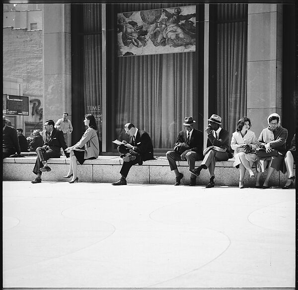 [36 Studies of Men's Fashion on New York City Streets, Made for Unpublished Fortune Portfolio "The Clothes"], Walker Evans (American, St. Louis, Missouri 1903–1975 New Haven, Connecticut), Film negative