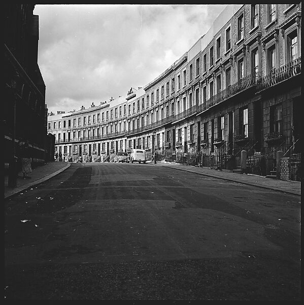 [34 Views and Studies of London Architecture and Street Furniture, Commissioned by Architectural Forum Magazine for "The London Look", Published April 1958], Walker Evans (American, St. Louis, Missouri 1903–1975 New Haven, Connecticut), Film negative