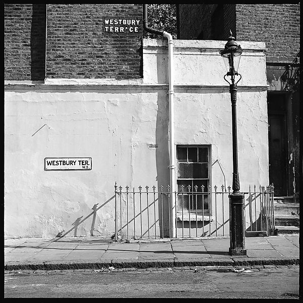 [34 Views and Studies of London Architecture and Street Furniture, Commissioned by Architectural Forum Magazine for "The London Look", Published April 1958], Walker Evans (American, St. Louis, Missouri 1903–1975 New Haven, Connecticut), Film negative