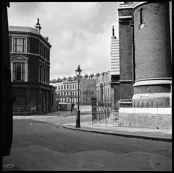 [34 Views and Studies of London Architecture and Street Furniture, Commissioned by Architectural Forum Magazine for "The London Look", Published April 1958], Walker Evans (American, St. Louis, Missouri 1903–1975 New Haven, Connecticut), Film negative