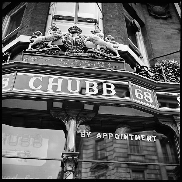 [34 Views and Studies of London Architecture and Street Furniture, Commissioned by Architectural Forum Magazine for "The London Look", Published April 1958], Walker Evans (American, St. Louis, Missouri 1903–1975 New Haven, Connecticut), Film negative