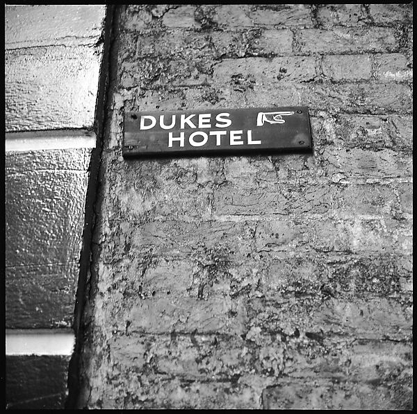 [34 Views and Studies of London Architecture and Street Furniture, Commissioned by Architectural Forum Magazine for "The London Look", Published April 1958], Walker Evans (American, St. Louis, Missouri 1903–1975 New Haven, Connecticut), Film negative