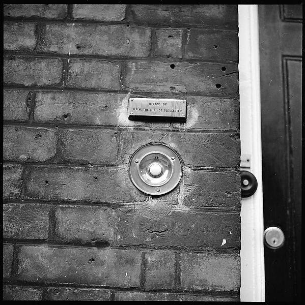 [34 Views and Studies of London Architecture and Street Furniture, Commissioned by Architectural Forum Magazine for "The London Look", Published April 1958], Walker Evans (American, St. Louis, Missouri 1903–1975 New Haven, Connecticut), Film negative