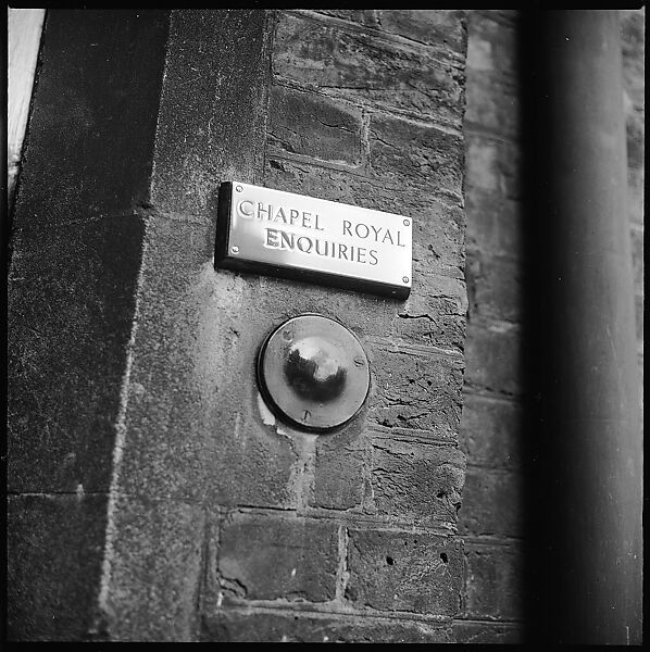 [34 Views and Studies of London Architecture and Street Furniture, Commissioned by Architectural Forum Magazine for "The London Look", Published April 1958], Walker Evans (American, St. Louis, Missouri 1903–1975 New Haven, Connecticut), Film negative