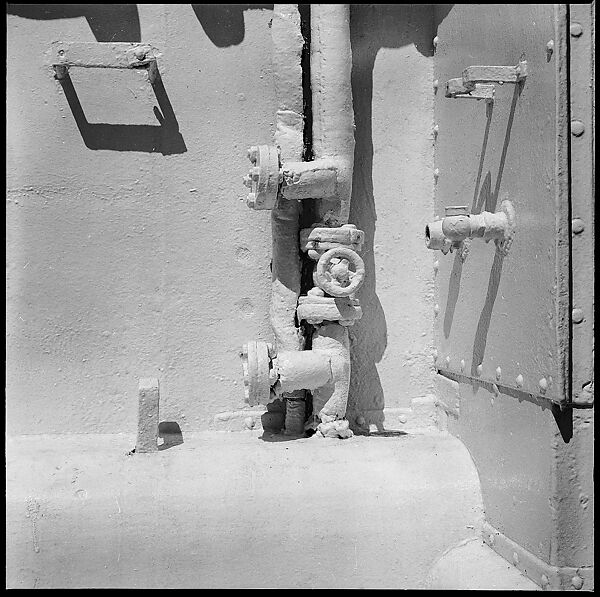 [54 Studies of La Liberte Ocean Liner Architecture Related to Architectural Forum Portfolio "Ship Shapes and Shadows", Published October 1958], Walker Evans (American, St. Louis, Missouri 1903–1975 New Haven, Connecticut), Film negative 