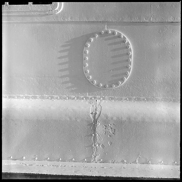 [54 Studies of La Liberte Ocean Liner Architecture Related to Architectural Forum Portfolio "Ship Shapes and Shadows", Published October 1958], Walker Evans (American, St. Louis, Missouri 1903–1975 New Haven, Connecticut), Film negative
