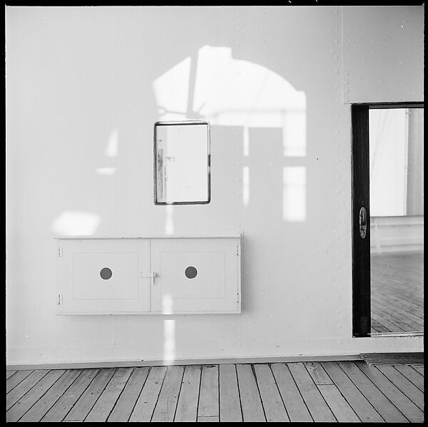[54 Studies of La Liberte Ocean Liner Architecture Related to Architectural Forum Portfolio "Ship Shapes and Shadows", Published October 1958], Walker Evans (American, St. Louis, Missouri 1903–1975 New Haven, Connecticut), Film negative