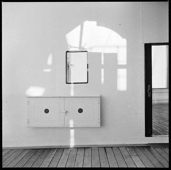 [54 Studies of La Liberte Ocean Liner Architecture Related to Architectural Forum Portfolio "Ship Shapes and Shadows", Published October 1958], Walker Evans (American, St. Louis, Missouri 1903–1975 New Haven, Connecticut), Film negative