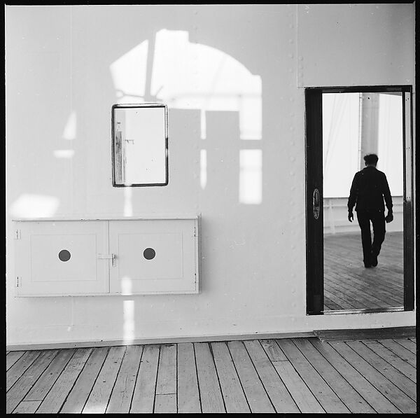 [54 Studies of La Liberte Ocean Liner Architecture Related to Architectural Forum Portfolio "Ship Shapes and Shadows", Published October 1958], Walker Evans (American, St. Louis, Missouri 1903–1975 New Haven, Connecticut), Film negative