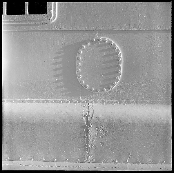 [54 Studies of La Liberte Ocean Liner Architecture Related to Architectural Forum Portfolio "Ship Shapes and Shadows", Published October 1958], Walker Evans (American, St. Louis, Missouri 1903–1975 New Haven, Connecticut), Film negative