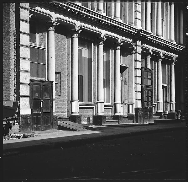 [88 Views of 19th Century Cast-Iron Warehouses in Downtown Manhattan, New York City, Commissioned by Architectural Forum Magazine for "The American Warehouse", Published April 1962], Walker Evans (American, St. Louis, Missouri 1903–1975 New Haven, Connecticut), Film negative