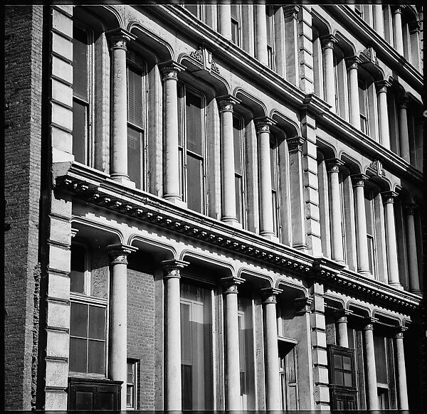 [88 Views of 19th Century Cast-Iron Warehouses in Downtown Manhattan, New York City, Commissioned by Architectural Forum Magazine for "The American Warehouse", Published April 1962], Walker Evans (American, St. Louis, Missouri 1903–1975 New Haven, Connecticut), Film negative