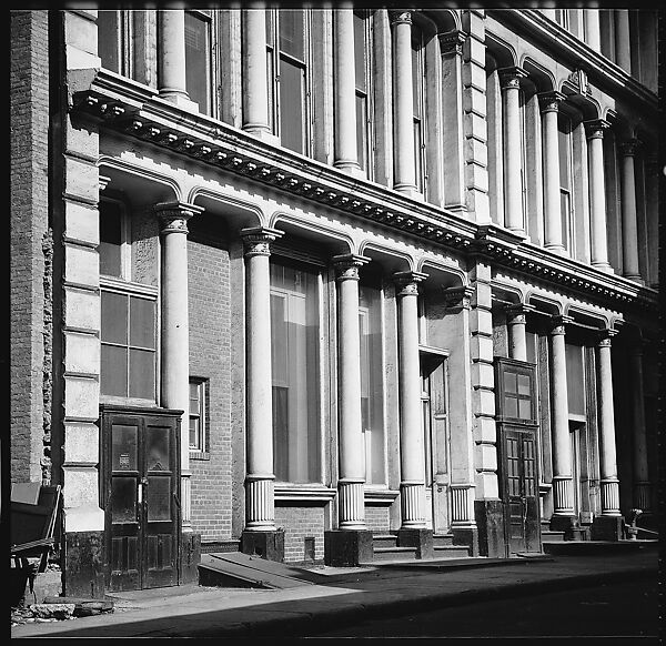 [88 Views of 19th Century Cast-Iron Warehouses in Downtown Manhattan, New York City, Commissioned by Architectural Forum Magazine for "The American Warehouse", Published April 1962], Walker Evans (American, St. Louis, Missouri 1903–1975 New Haven, Connecticut), Film negative