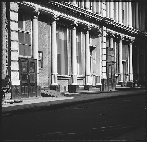 [88 Views of 19th Century Cast-Iron Warehouses in Downtown Manhattan, New York City, Commissioned by Architectural Forum Magazine for "The American Warehouse", Published April 1962], Walker Evans (American, St. Louis, Missouri 1903–1975 New Haven, Connecticut), Film negative