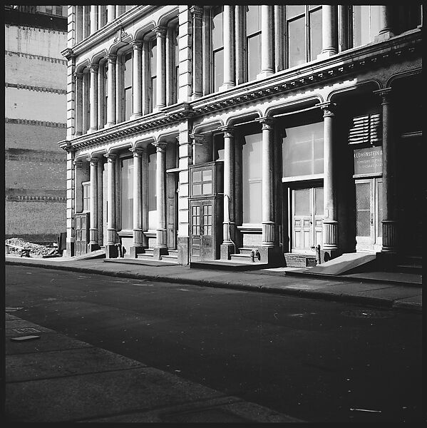 [88 Views of 19th Century Cast-Iron Warehouses in Downtown Manhattan, New York City, Commissioned by Architectural Forum Magazine for "The American Warehouse", Published April 1962], Walker Evans (American, St. Louis, Missouri 1903–1975 New Haven, Connecticut), Film negative
