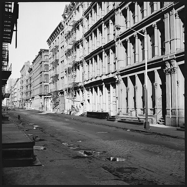 [88 Views of 19th Century Cast-Iron Warehouses in Downtown Manhattan, New York City, Commissioned by Architectural Forum Magazine for "The American Warehouse", Published April 1962], Walker Evans (American, St. Louis, Missouri 1903–1975 New Haven, Connecticut), Film negative