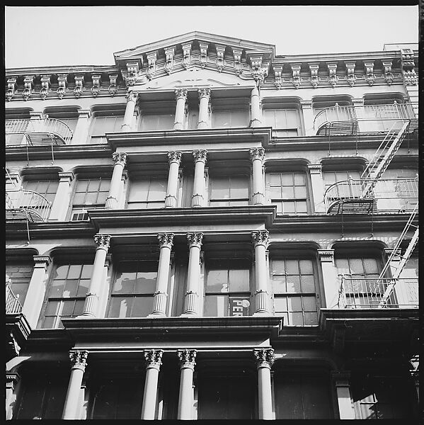 [88 Views of 19th Century Cast-Iron Warehouses in Downtown Manhattan, New York City, Commissioned by Architectural Forum Magazine for "The American Warehouse", Published April 1962], Walker Evans (American, St. Louis, Missouri 1903–1975 New Haven, Connecticut), Film negative
