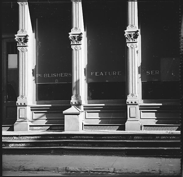 [88 Views of 19th Century Cast-Iron Warehouses in Downtown Manhattan, New York City, Commissioned by Architectural Forum Magazine for "The American Warehouse", Published April 1962], Walker Evans (American, St. Louis, Missouri 1903–1975 New Haven, Connecticut), Film negative