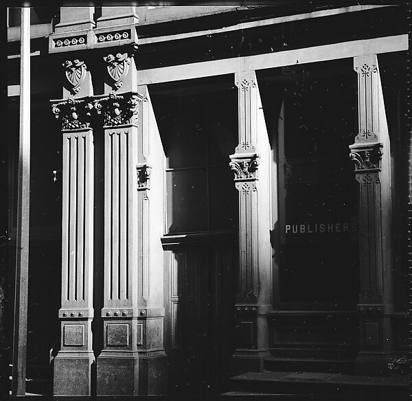 [88 Views of 19th Century Cast-Iron Warehouses in Downtown Manhattan, New York City, Commissioned by Architectural Forum Magazine for "The American Warehouse", Published April 1962], Walker Evans (American, St. Louis, Missouri 1903–1975 New Haven, Connecticut), Film negative