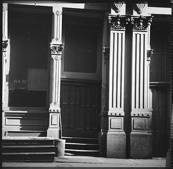 [88 Views of 19th Century Cast-Iron Warehouses in Downtown Manhattan, New York City, Commissioned by Architectural Forum Magazine for "The American Warehouse", Published April 1962], Walker Evans (American, St. Louis, Missouri 1903–1975 New Haven, Connecticut), Film negative