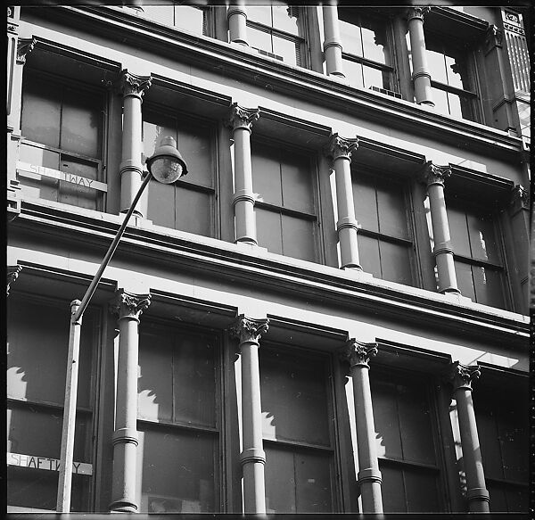 [88 Views of 19th Century Cast-Iron Warehouses in Downtown Manhattan, New York City, Commissioned by Architectural Forum Magazine for "The American Warehouse", Published April 1962], Walker Evans (American, St. Louis, Missouri 1903–1975 New Haven, Connecticut), Film negative