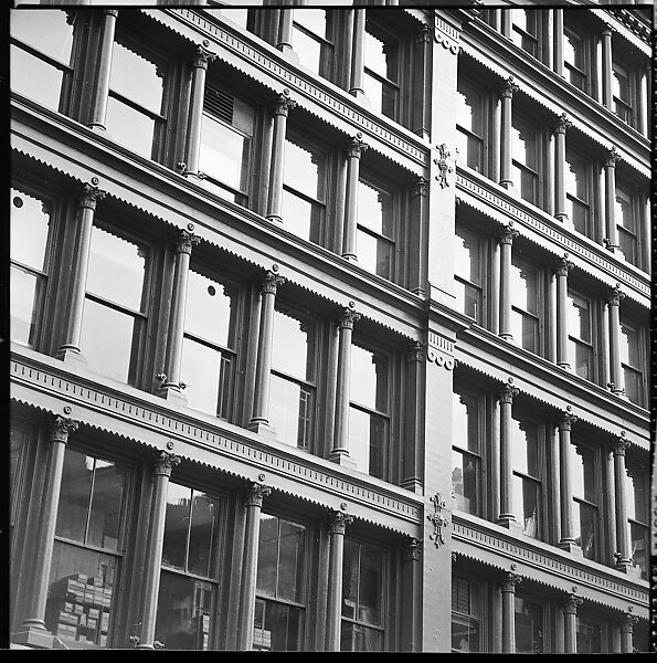 [88 Views of 19th Century Cast-Iron Warehouses in Downtown Manhattan, New York City, Commissioned by Architectural Forum Magazine for "The American Warehouse", Published April 1962], Walker Evans (American, St. Louis, Missouri 1903–1975 New Haven, Connecticut), Film negative