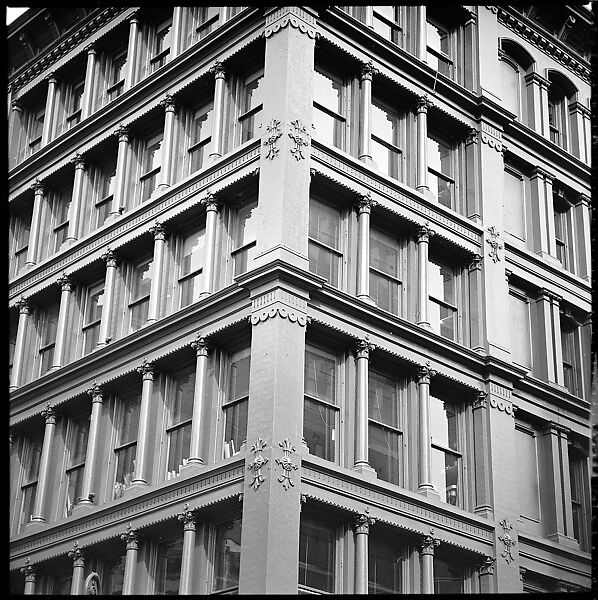 [88 Views of 19th Century Cast-Iron Warehouses in Downtown Manhattan, New York City, Commissioned by Architectural Forum Magazine for "The American Warehouse", Published April 1962], Walker Evans (American, St. Louis, Missouri 1903–1975 New Haven, Connecticut), Film negative