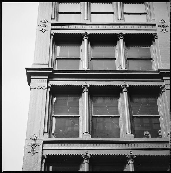 [88 Views of 19th Century Cast-Iron Warehouses in Downtown Manhattan, New York City, Commissioned by Architectural Forum Magazine for "The American Warehouse", Published April 1962], Walker Evans (American, St. Louis, Missouri 1903–1975 New Haven, Connecticut), Film negative