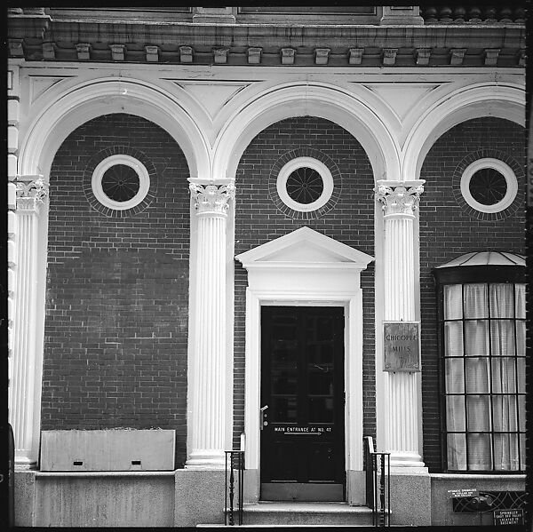 [88 Views of 19th Century Cast-Iron Warehouses in Downtown Manhattan, New York City, Commissioned by Architectural Forum Magazine for "The American Warehouse", Published April 1962], Walker Evans (American, St. Louis, Missouri 1903–1975 New Haven, Connecticut), Film negative