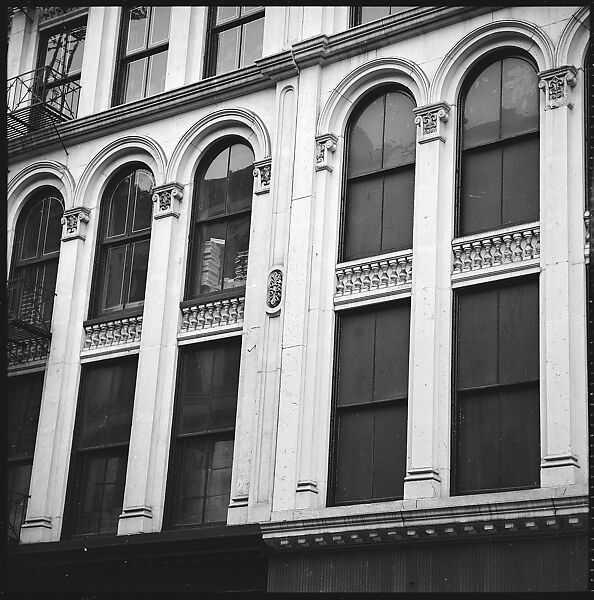 [88 Views of 19th Century Cast-Iron Warehouses in Downtown Manhattan, New York City, Commissioned by Architectural Forum Magazine for "The American Warehouse", Published April 1962], Walker Evans (American, St. Louis, Missouri 1903–1975 New Haven, Connecticut), Film negative