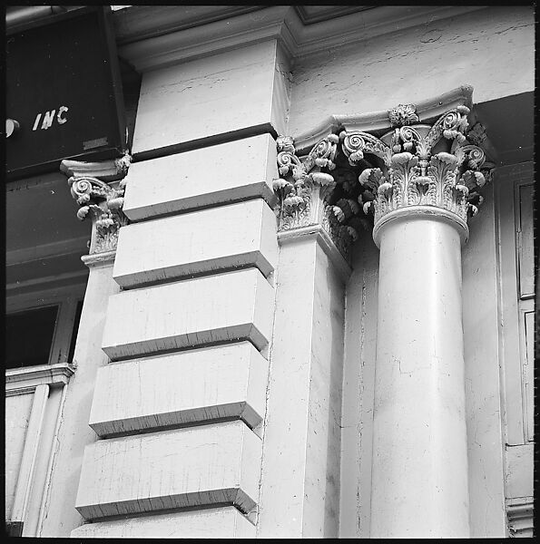 [88 Views of 19th Century Cast-Iron Warehouses in Downtown Manhattan, New York City, Commissioned by Architectural Forum Magazine for "The American Warehouse", Published April 1962], Walker Evans (American, St. Louis, Missouri 1903–1975 New Haven, Connecticut), Film negative