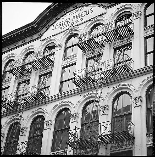 [88 Views of 19th Century Cast-Iron Warehouses in Downtown Manhattan, New York City, Commissioned by Architectural Forum Magazine for "The American Warehouse", Published April 1962], Walker Evans (American, St. Louis, Missouri 1903–1975 New Haven, Connecticut), Film negative