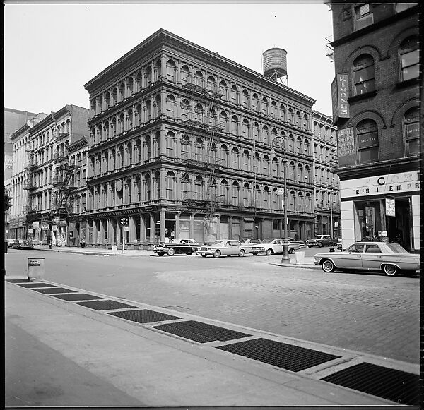 [88 Views of 19th Century Cast-Iron Warehouses in Downtown Manhattan, New York City, Commissioned by Architectural Forum Magazine for "The American Warehouse", Published April 1962], Walker Evans (American, St. Louis, Missouri 1903–1975 New Haven, Connecticut), Film negative