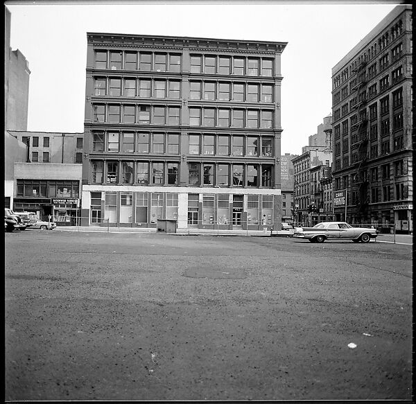[88 Views of 19th Century Cast-Iron Warehouses in Downtown Manhattan, New York City, Commissioned by Architectural Forum Magazine for "The American Warehouse", Published April 1962], Walker Evans (American, St. Louis, Missouri 1903–1975 New Haven, Connecticut), Film negative