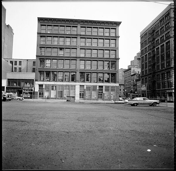 [88 Views of 19th Century Cast-Iron Warehouses in Downtown Manhattan, New York City, Commissioned by Architectural Forum Magazine for "The American Warehouse", Published April 1962], Walker Evans (American, St. Louis, Missouri 1903–1975 New Haven, Connecticut), Film negative